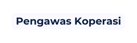 Pengawas Koperasi